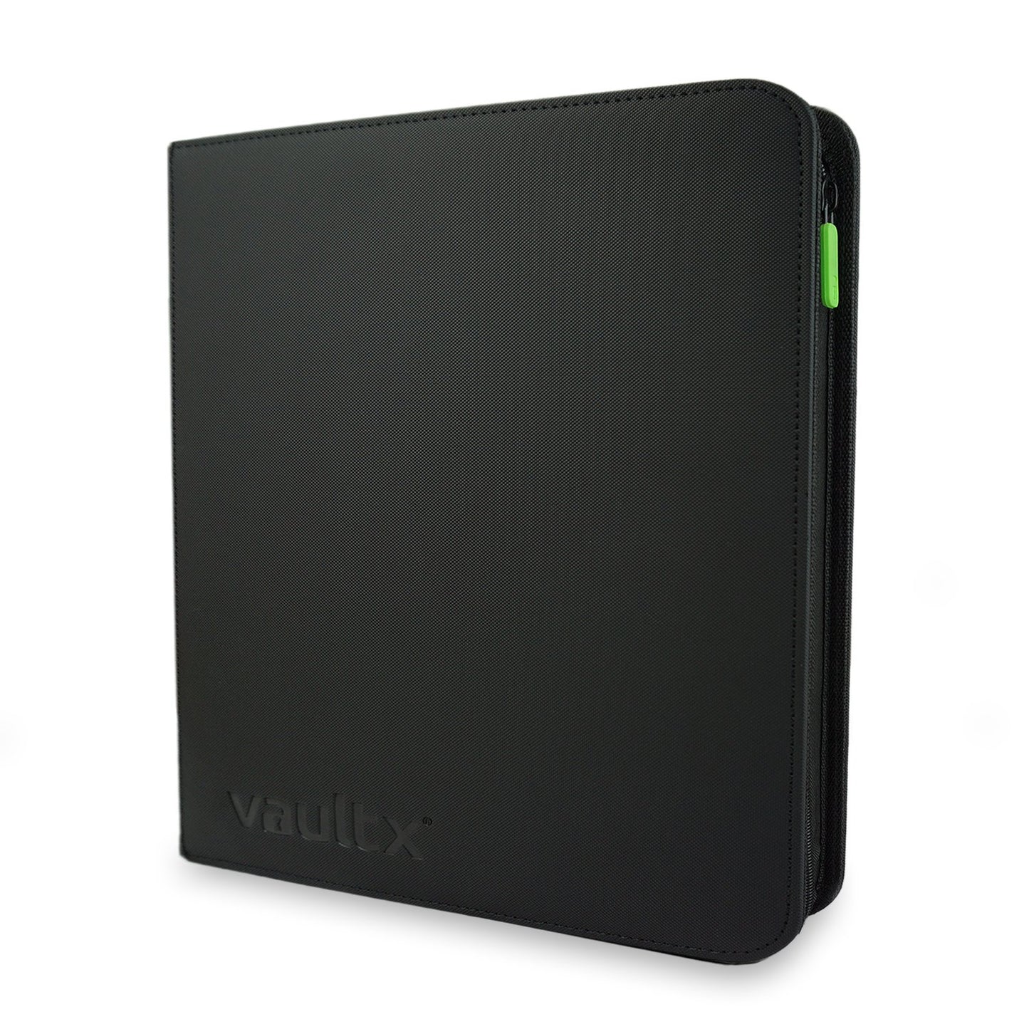 Vault X 12 Pocket eXo-Tec Zip Binder Signature Black