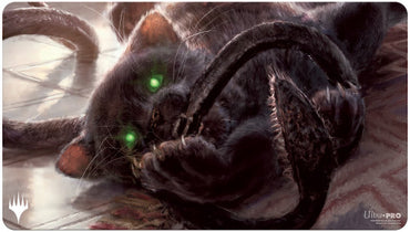 Commander Legends: Battle for Baldur's Gate Displacer Kitten Standard Gaming Playmat for Magic: The Gathering (Pre-Order)