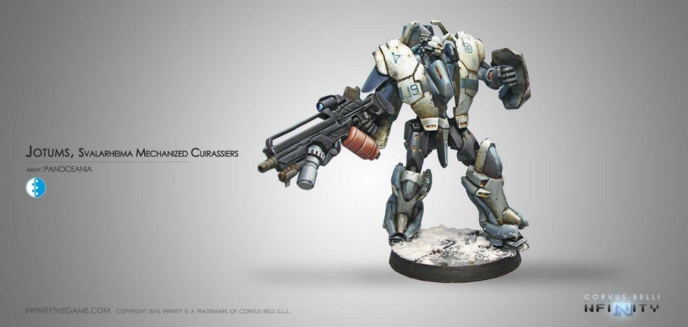 Jotums (MULTI HMG + Heavy Flamethrower, D.E.P.) Corvus Belli Infinity