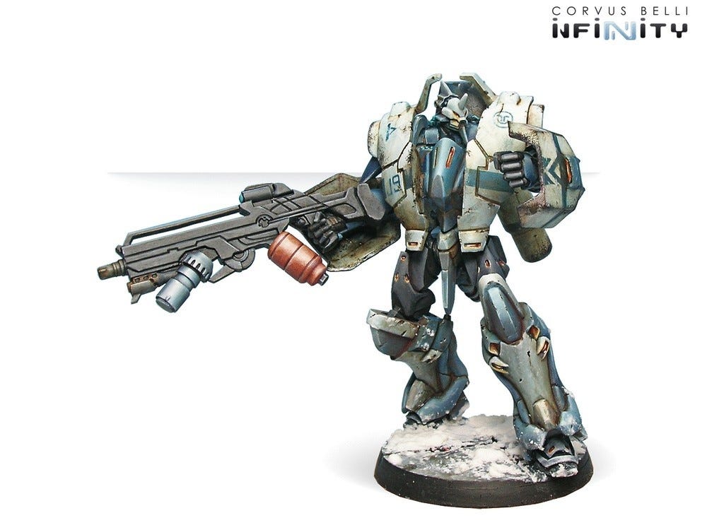 Jotums (MULTI HMG + Heavy Flamethrower, D.E.P.) Corvus Belli Infinity