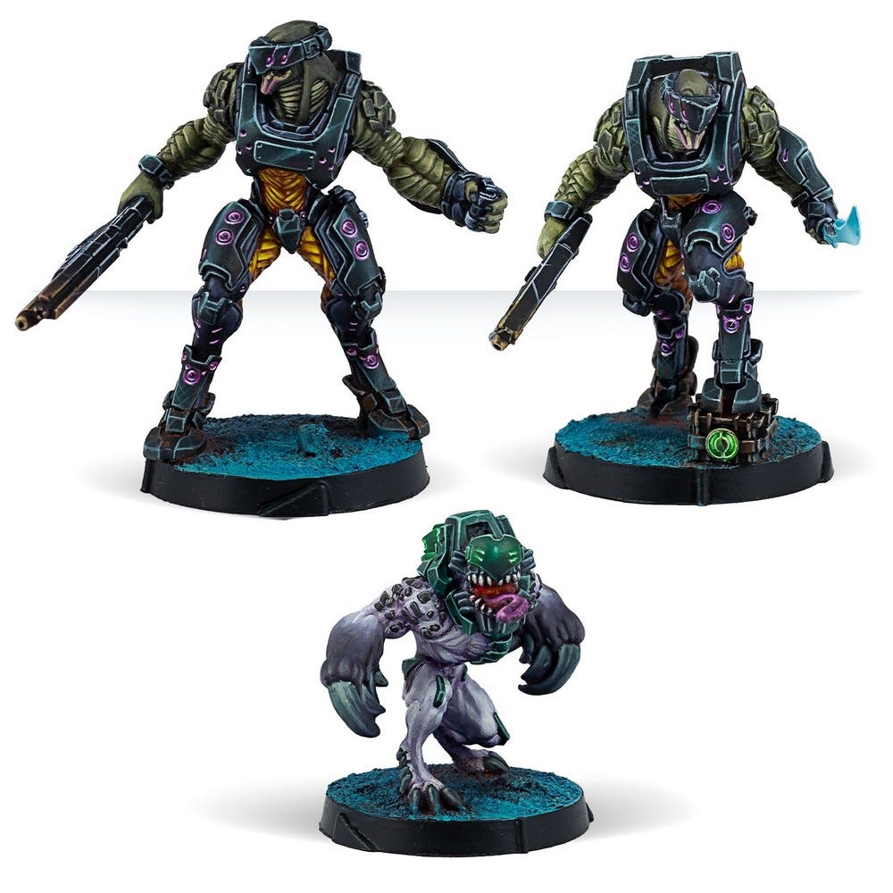 Jayth Cutthroats, Shasvastii Independent Assault Group Infinity Corvus Belli