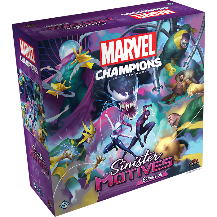 FANTASY FLIGHT GAMES MARVEL CHAMPIONS: Sinister Motives Expansion