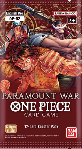One Piece Card Game: Booster Pack - Paramount War OP-02
