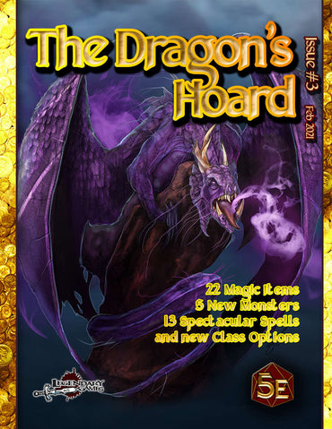 The Dragon’s Hoard #3 D&D 5E Rule Book (Pre-Order)