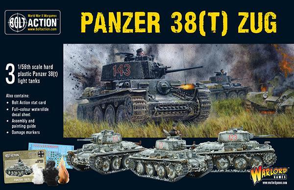 Bolt Action - Panzer 38(T) Zug