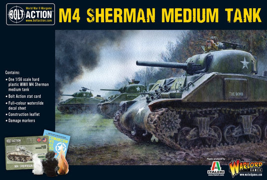 Bolt Action M4 Sherman medium tank