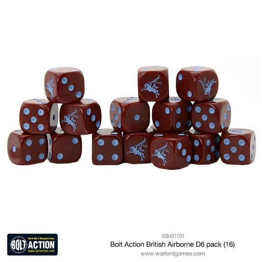 Bolt Action D6 British Airborne Dice Pack
