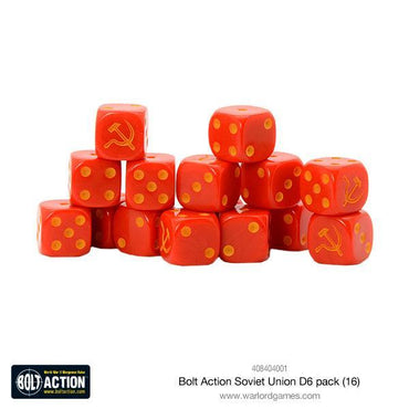 Bolt Action D6 Soviet Union Dice Pack