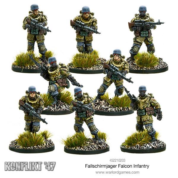 Konflikt 47 German Fallschirmjager Falcon Infantry