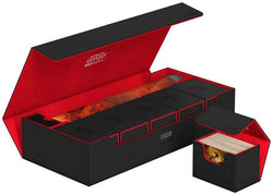 Ultimate Guard 2020 Exclusive SuperHive XenoSkin Black/Red 550+ Flip Deck Case Box