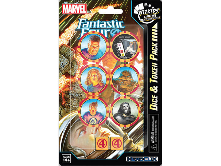 Marvel HeroClix: Fantastic Four Dice and Token Pack