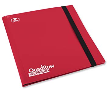 Ultimate Guard 12-Pocket QuadRow FlexXfolio Red