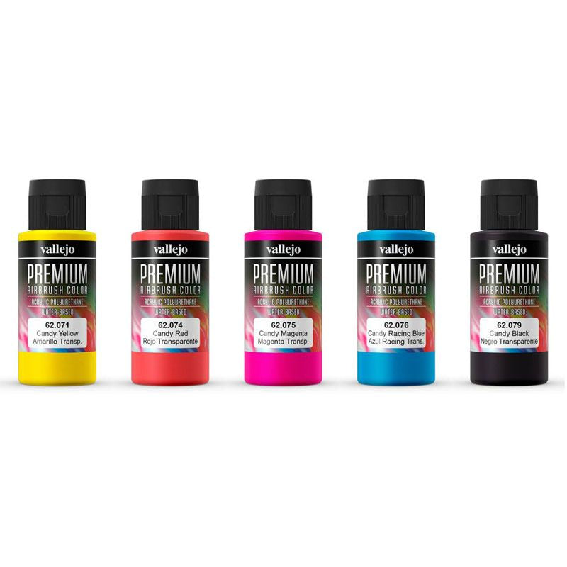 Vallejo Paint - Premium Color Candy 5x60ml