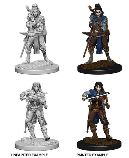 D&D Deep Cuts Pathfinder Battles Elf Female Bard