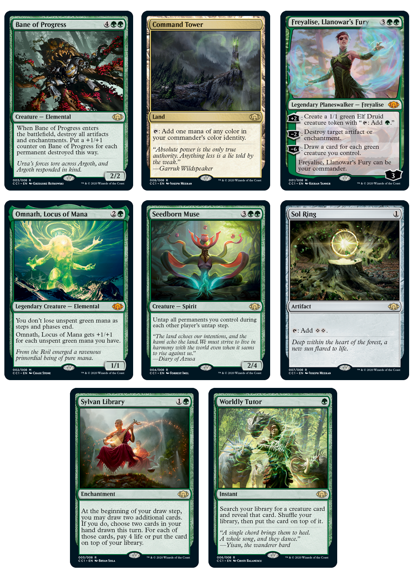 Magic: The Gathering Commander Collection Green WPN Exclusive