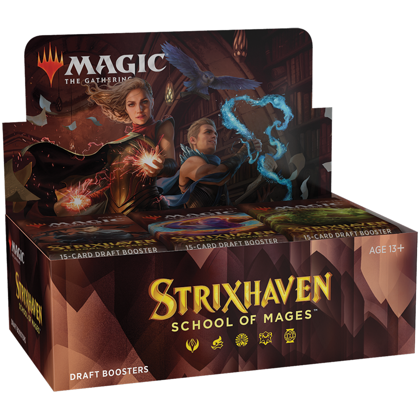 Magic: The Gathering Strixhaven School of Mages Draft Booster Box