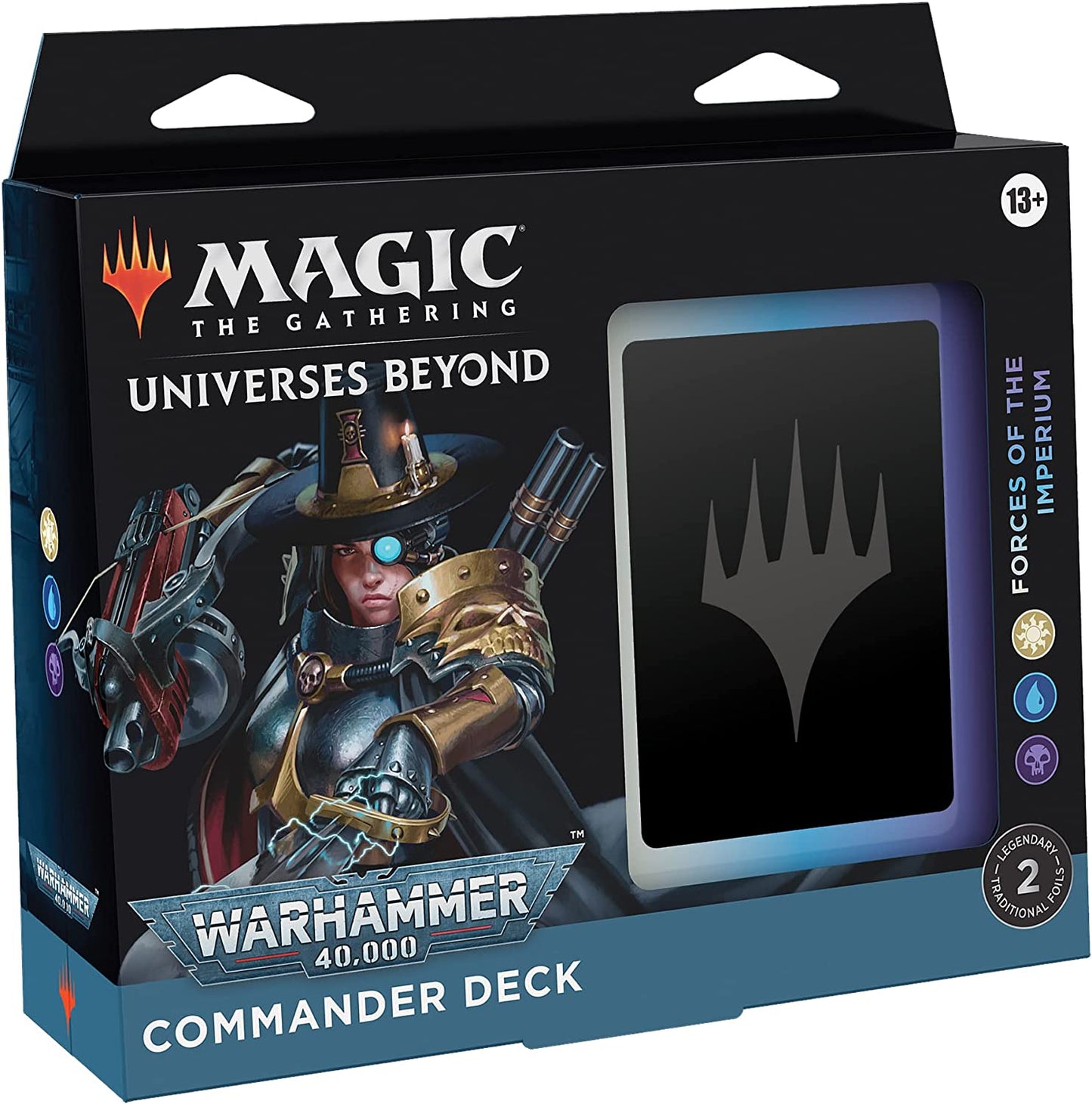 Magic The Gathering Universes Beyond: Warhammer 40,000 Commander Deck – Forces of the Imperium