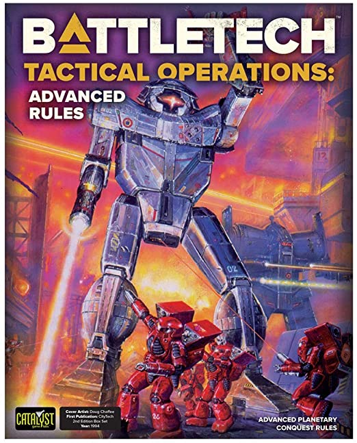 Battletech Tactical Operations: Advanced Rules