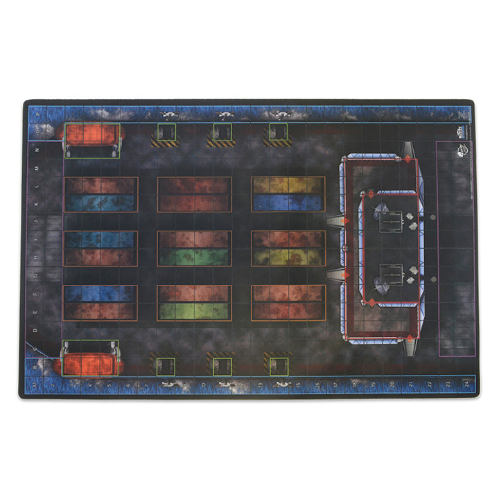 Cargo Ship Premium Map - HeroClix - WizKids RPG