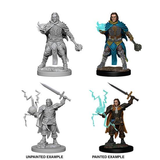 D&D Deep Cuts Pathfinder Battles Human Male Cleric