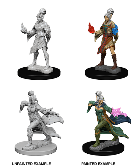 D&D Deep Cuts Pathfinder Battles Elf Female Sorcerer