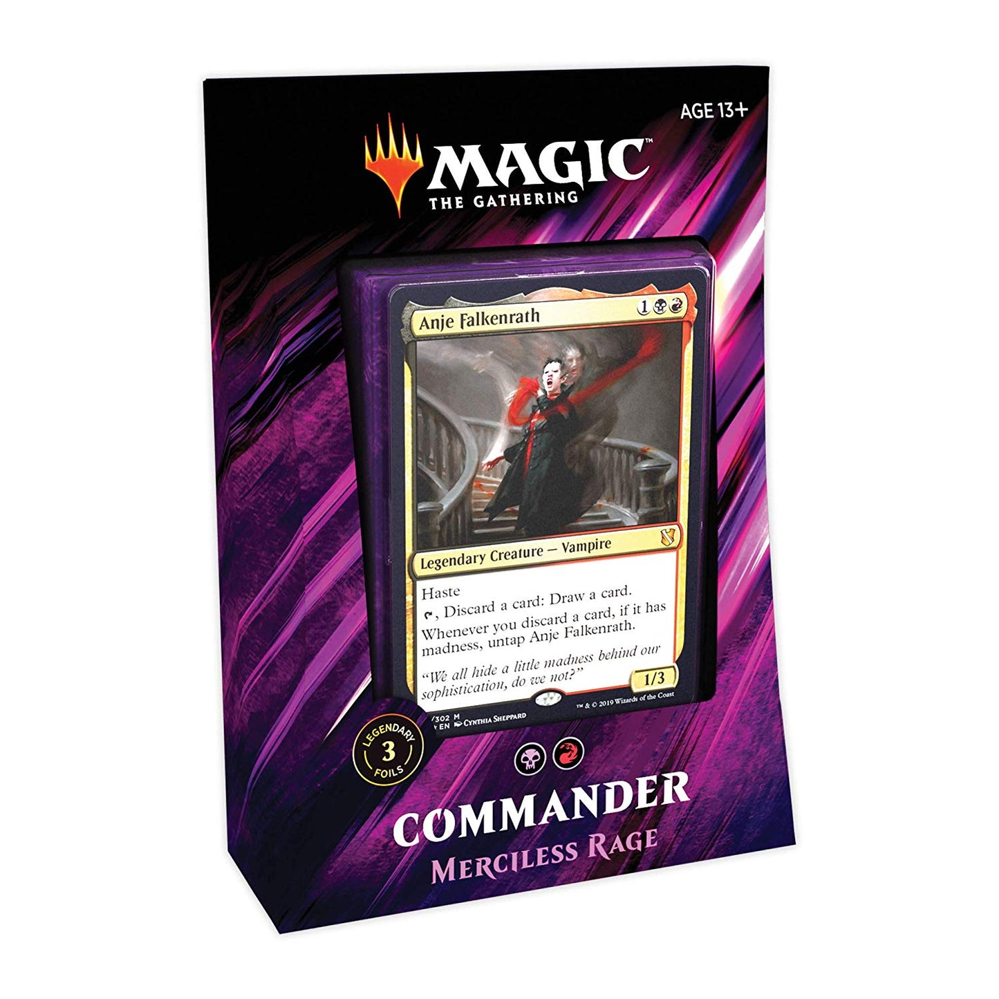 Magic: The Gathering Commander 2019 Merciless Rage