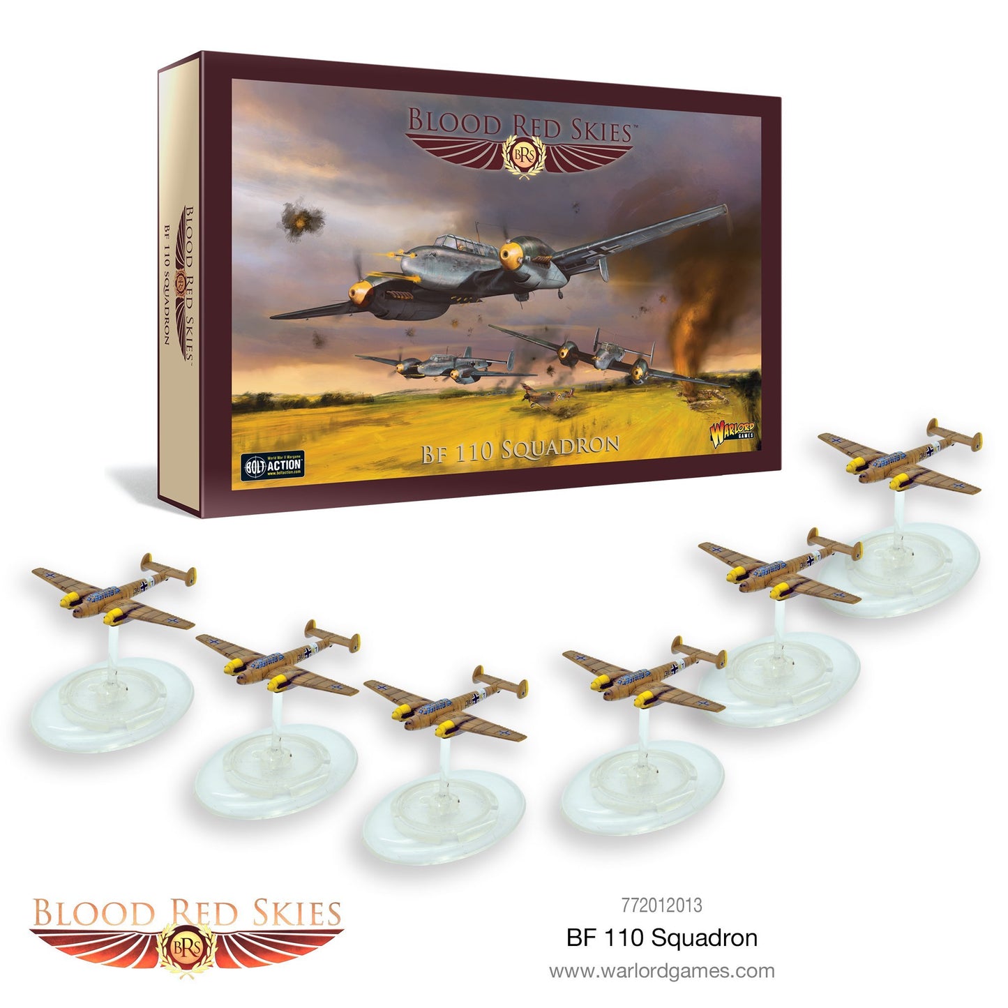 Bf 110 squadron - Blood Red Skies