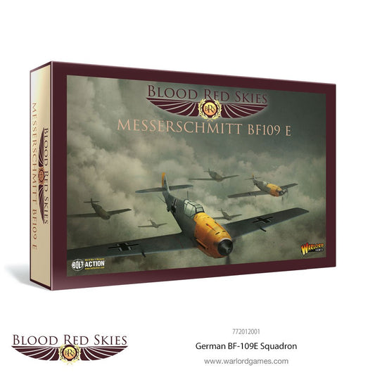 German BF-109 6 Plane Squadron - Blood Red Skies