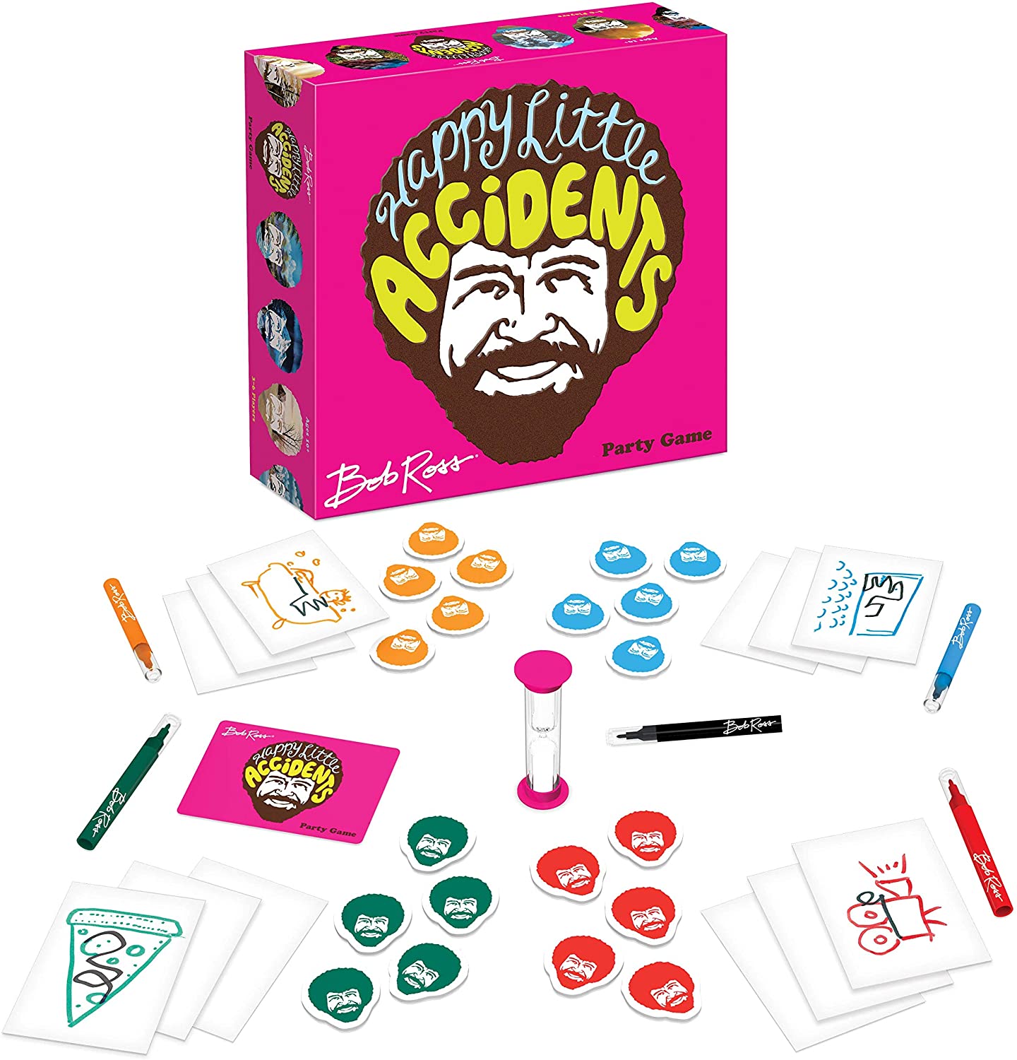 Bob Ross: Happy Little Accidents Party Game