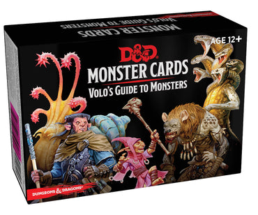 D&D RPG: Volo's Guide To Monsters Deck Cards
