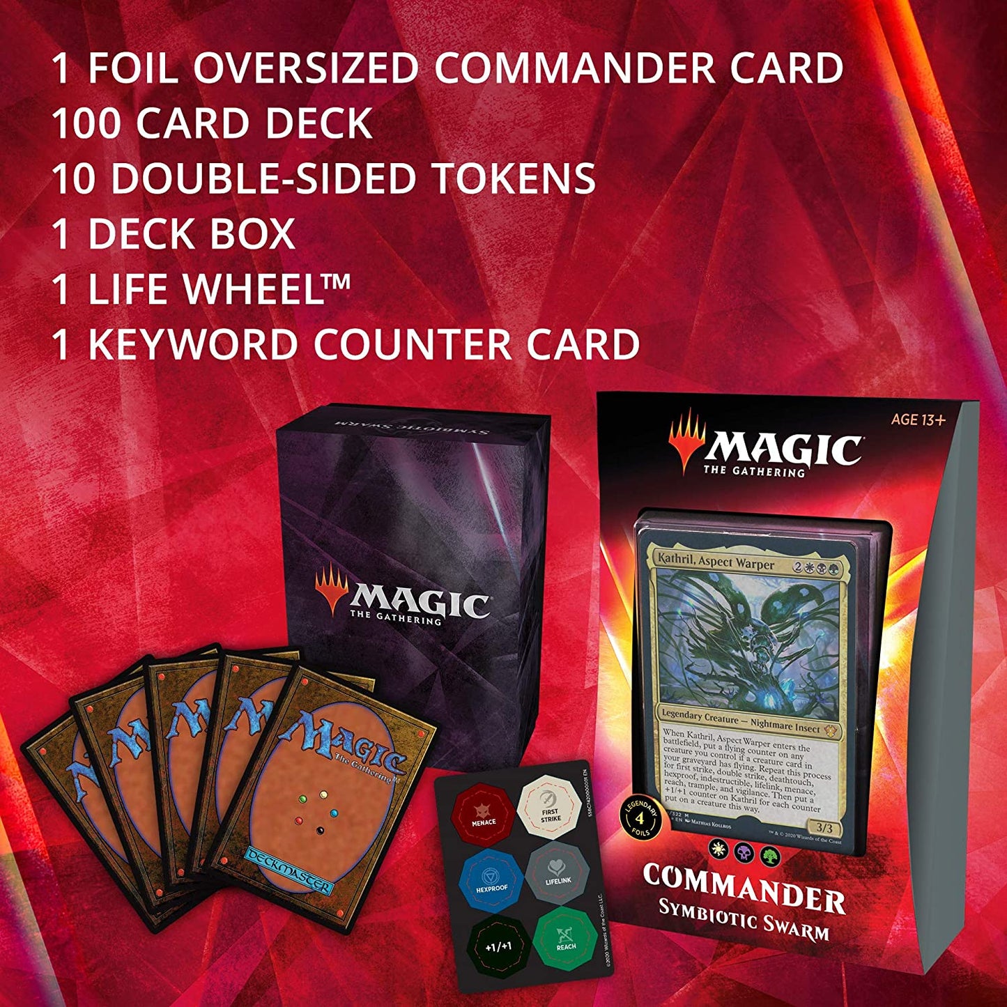 Magic: The Gathering Ikoria Lair of Behemoths Commander 2020 Symbiotic Swarm