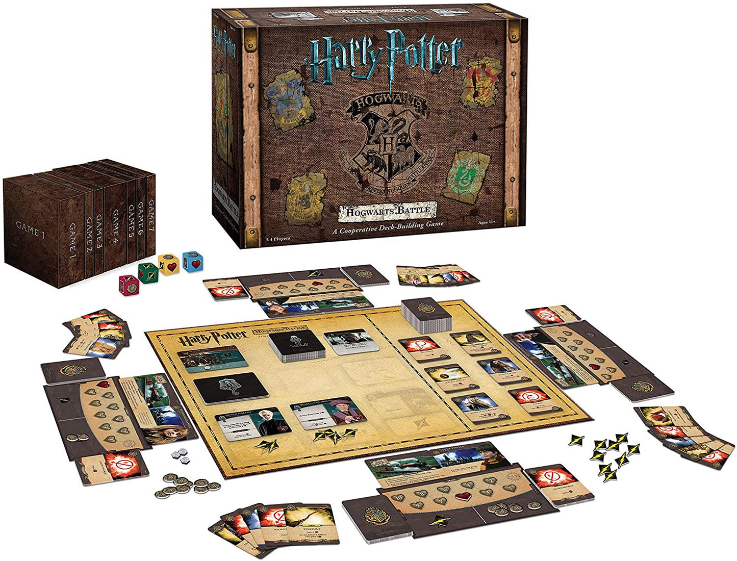 Harry Potter: Hogwarts Battle (A Co-operative Deckbuilding Game)