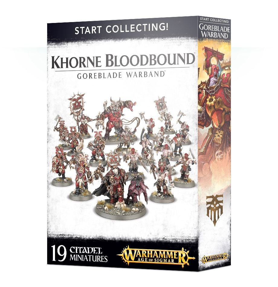 BLADES OF KHORNE: GOREBLADE WARBAND KHORNE (D)