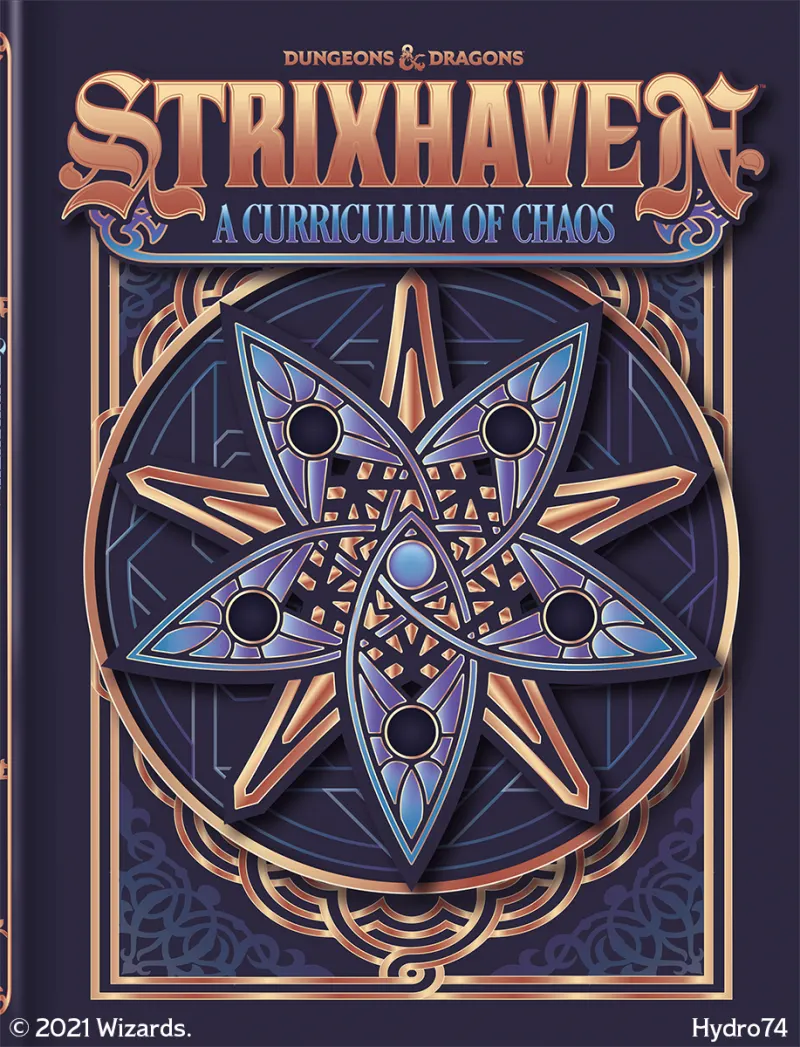 D&D Dungeons & Dragons Strixhaven - Curriculum of Chaos Alternate Cover (DDN)