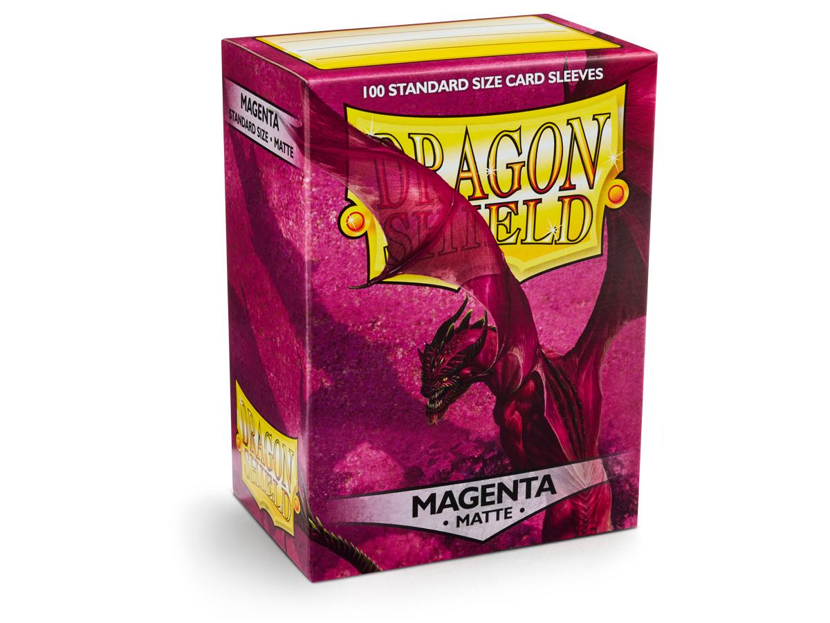 Dragon Shield Standard Matte Sleeves - Magenta