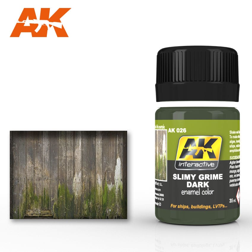 AK Interactive Slimy Grime Dark Enamel 35ml