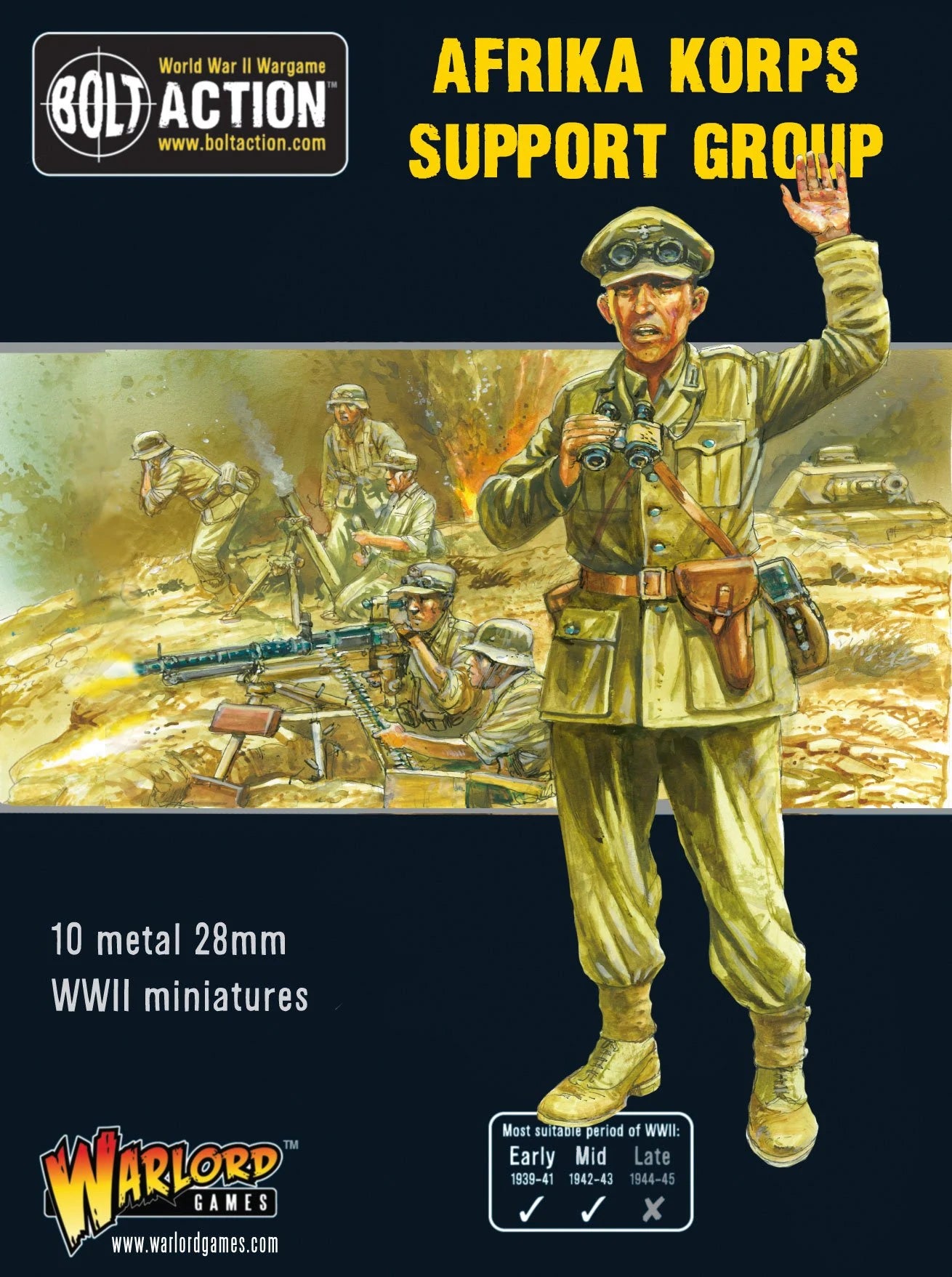 Bolt Action - Afrika Korps support group