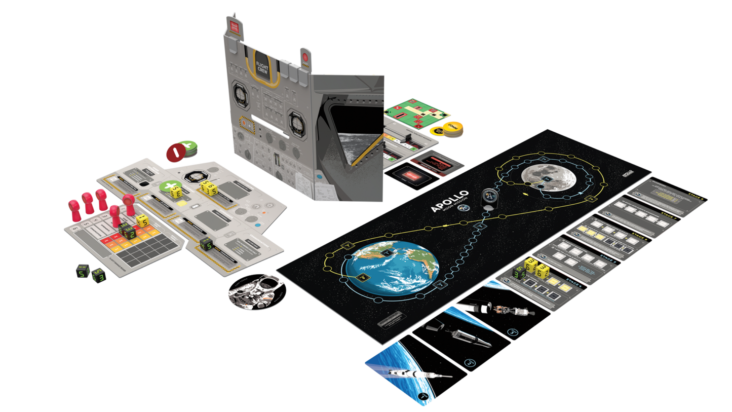 Apollo: A Game Inspired by NASA Moon Missions Board Game