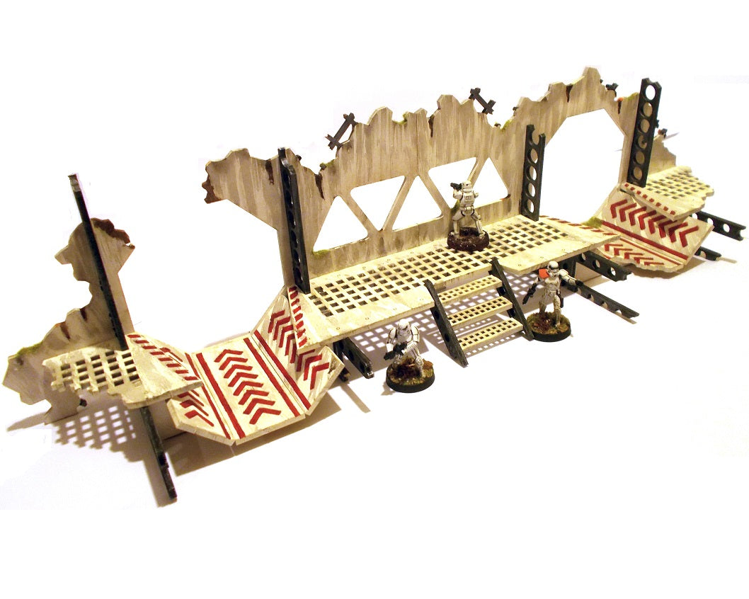 Crashed ship - Evacuation Deck (28mm) Blotz Wargame Terrain