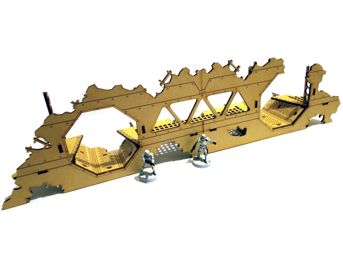 Crashed ship - Evacuation Deck (28mm) Blotz Wargame Terrain