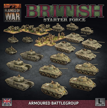 Flames of War British LW "Armoured Battlegroup" Army Deal