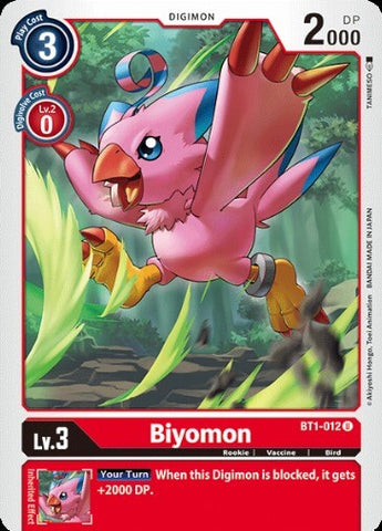 Biyomon (BT1-012) [BT-01: Booster New Evolution]
