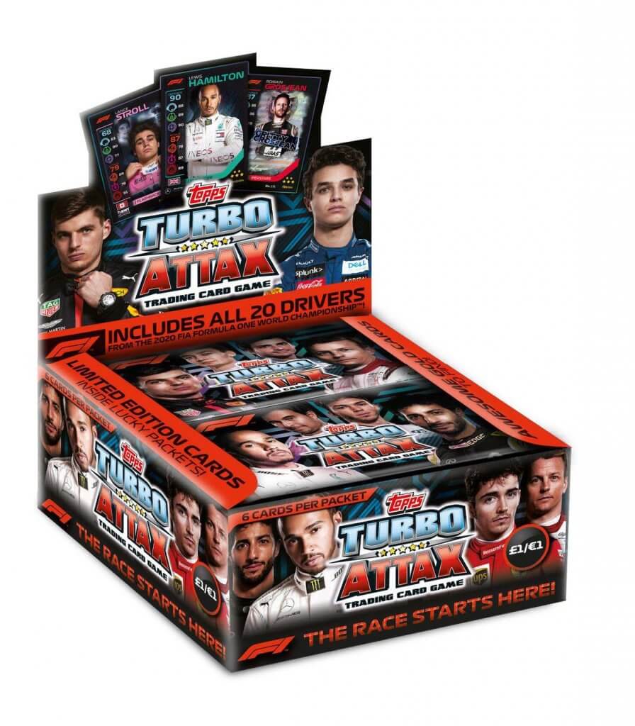 Topps F1 Turbo Attax 2021 Card Packet Sealed Box