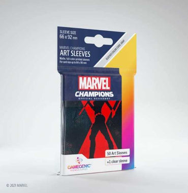 Marvel Champions Art Sleeves- Black Widow (50 ct.)