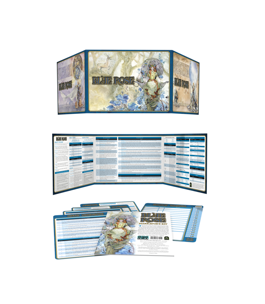 Blue Rose 2nd Edition RPG Narrator's Kit - AGE System