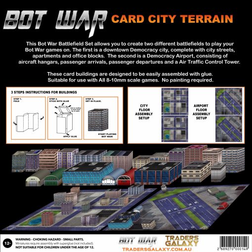Bot War - Card City / Airport Terrain Set