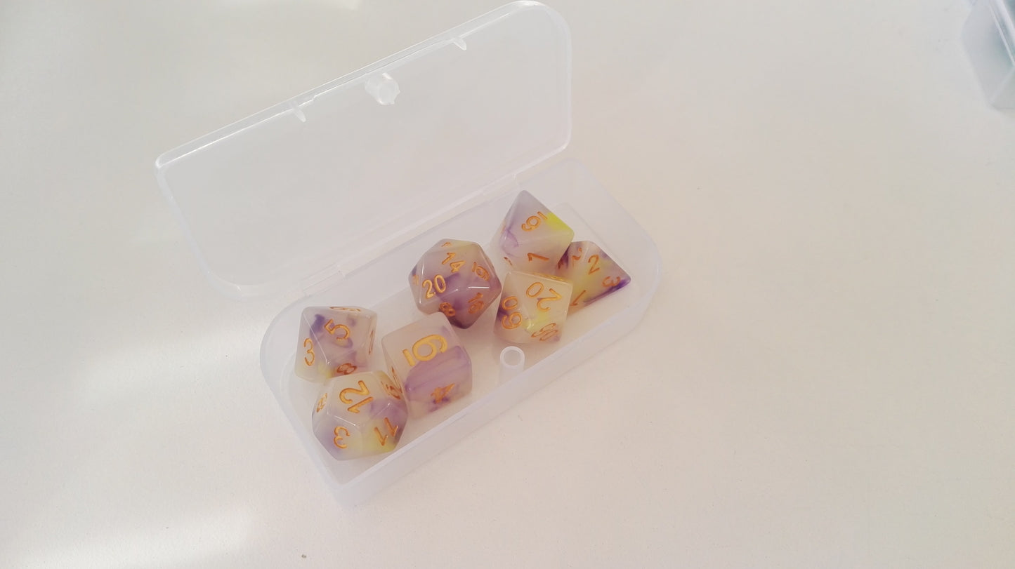 Trade Dice: Dungeons and Dragons Set- Rainbow