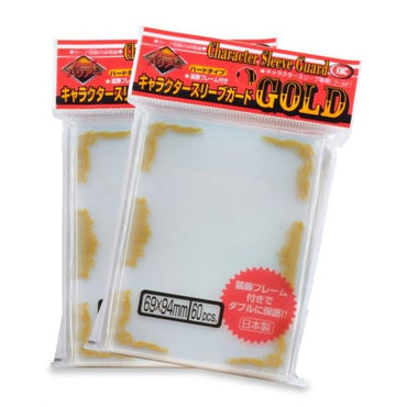 KMC Standard Character Guard Gold Oversized Sleeves (60)
