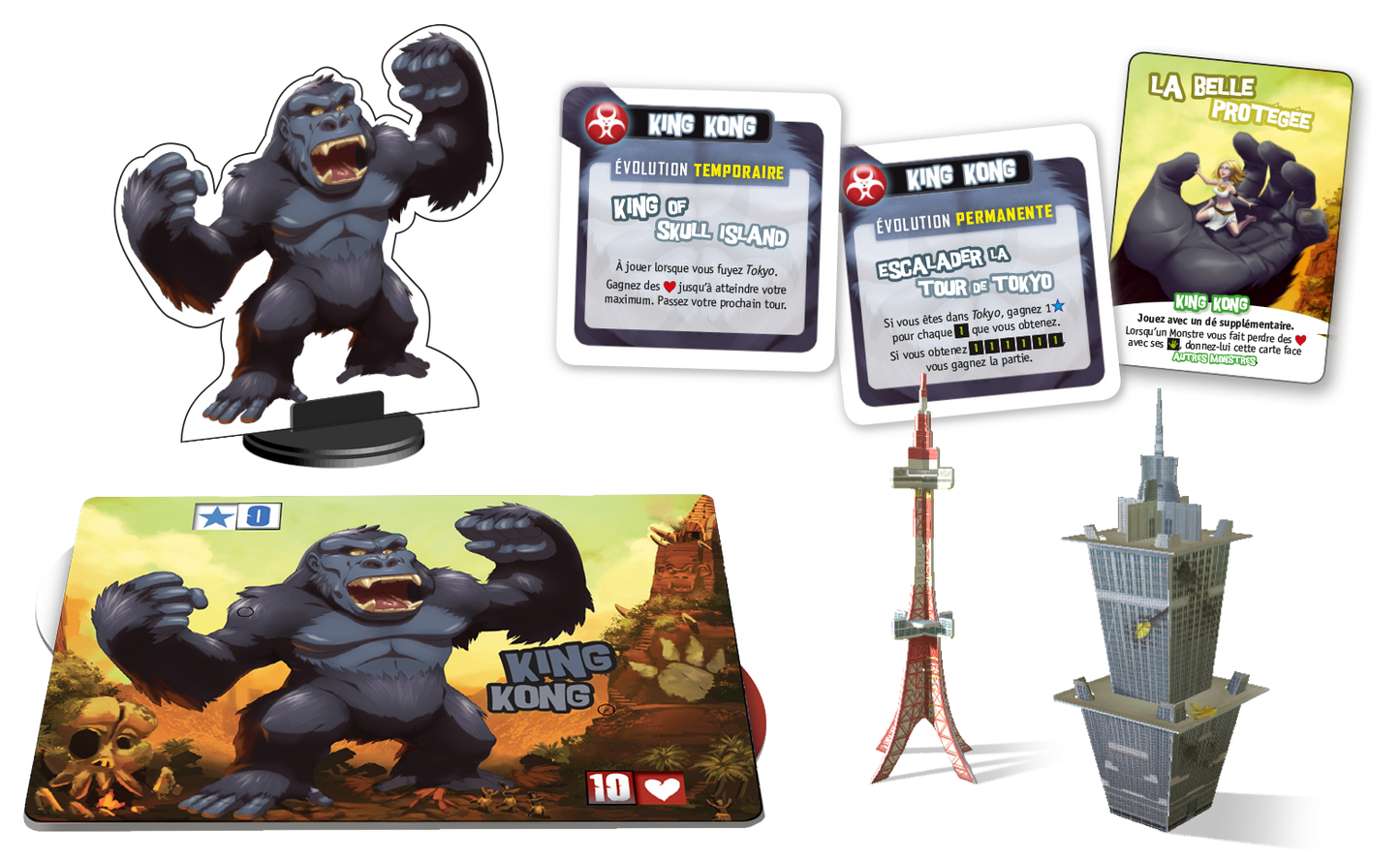 King of Tokyo Monster Pack King Kong Boardgame