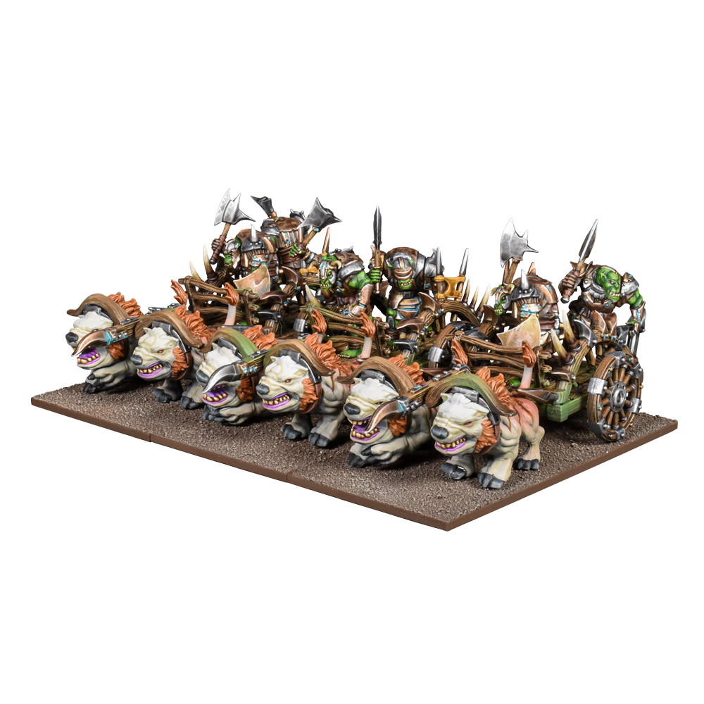 Kings of War Orc Chariots / Fight Wagons